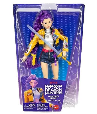 Boneca Guerreiras do K-Pop Huntrix Rumi JRN53 - Mattel