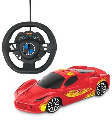 Carro Controle 1:24 Hot Wheels Sprint 2 Canais Sortido BR2469 - Multikids