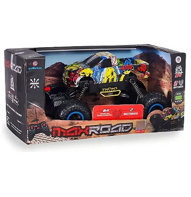 Carro de Controle Remoto Max Road CAR501 - Polibrinq