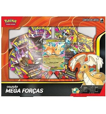 Pokémon Box Mega Forças Sortidos 37366 - Copag