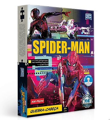 Quebra-Cabeça 500 Peças Spiderman 3405 - Toyster