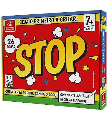 Jogo Stop 6837 - Brincadeira de Criança