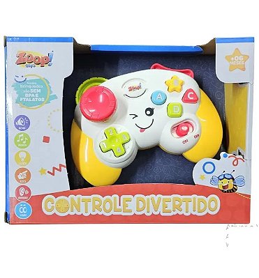 Controle Vídeo Game Divertido Baby ZP01029 - Zoop Toys