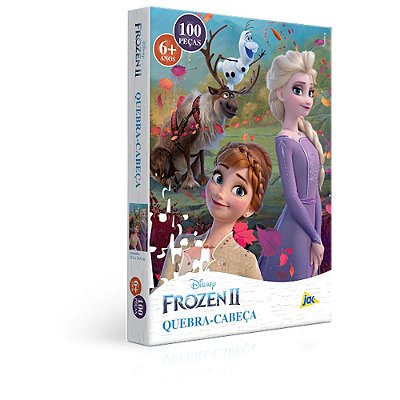 Quebra-Cabeça Frozen 2 100pçs 2654 - Toyster