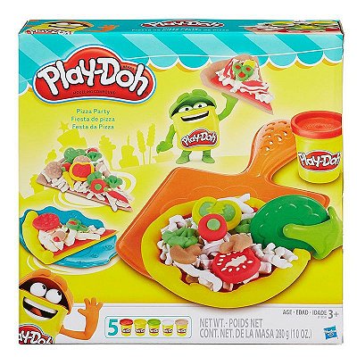 Conjunto Play Doh Festa da Pizza B1856 - Hasbro