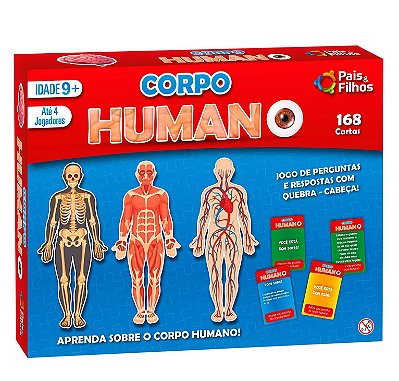 Jogo Corpo Humano 2808.1 - Pais & Filhos