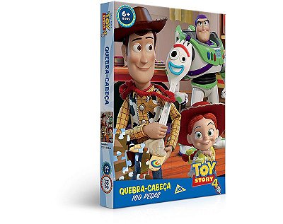 Quebra-Cabeça Toy Story 4 100 peças 2630 - Toyster