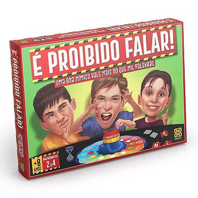 Jogo É Proibido Falar - Grow