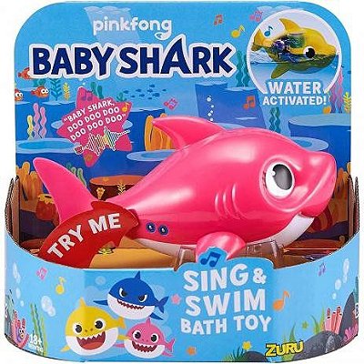 Baby Shark Robô Alive Mommy (pink) - Candide