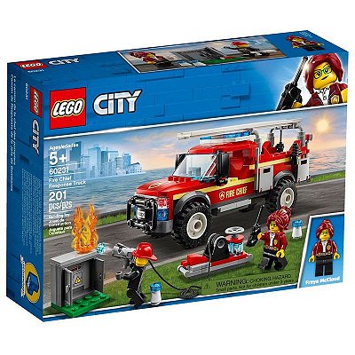LEGO City Caminhão do Chefe de Bombeiros 60231 - Lego