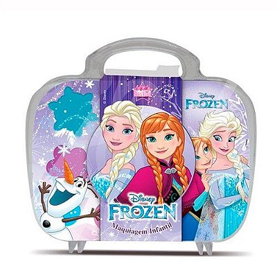 Maleta com Maquiagem Infantil Frozen Disney