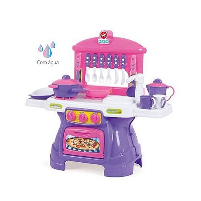 Cozinha Mini Chef Rosa com Água 0317 - Tateti Calesita
