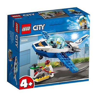 LEGO City Patrulha Aérea Jato Patrulha 60206 - Lego