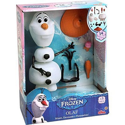 Boneco Olaf Frozen 14 Peças - Elka