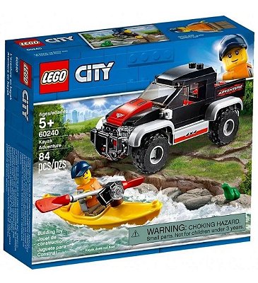 Lego City Aventura Com Caiaque 60240 - Lego