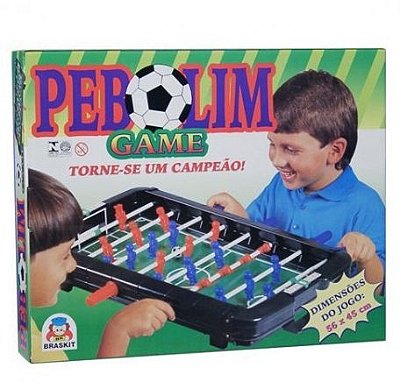 Jogo de Futebol de Mesa Pebolim Game 400A - Braskit