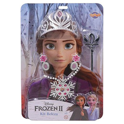 Kit Beleza e Acessórios Princesa Anna Frozen 2 - Toyng