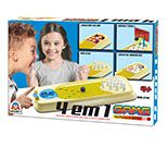 Jogo 4 em 1 Game 210A - Braskit