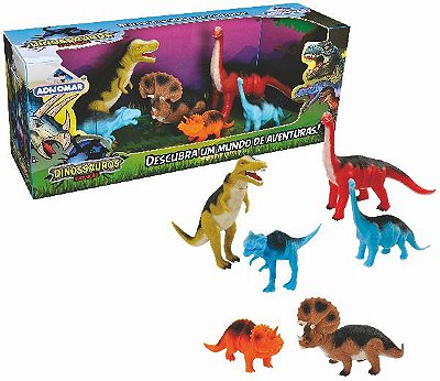 Dinossauros Evolução Kit com 6 - Adijomar
