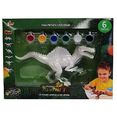 Dino Paint Dinossauro para Pintar - Zoop Toys