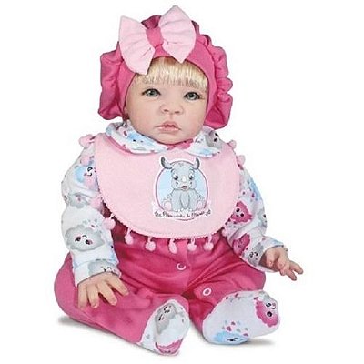 Boneca Bebê Reborn Kikita Doll DLP-01 - Fênix Brinquedos