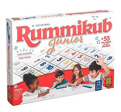 Jogo Rummikub Júnior 03513 - Grow