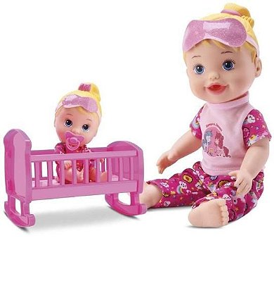 Boneca My Little Brincando de Pijaminha - Divertoys