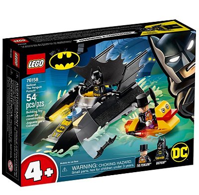 Lego Batman Perseguição de Pinguim em Batbarco 76158 - Lego