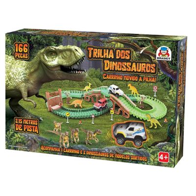 Pista Looping 360° Dinossauro Ataque T-Rex Braskit 0403