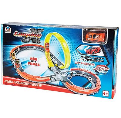 Hot Wheels Pista de Campeonato Campeonato de Looping GBF81/GTV13 - Mat -  Happily Brinquedos