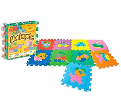 Montapete Tapete EVA com Figuras 9 placas - Nig