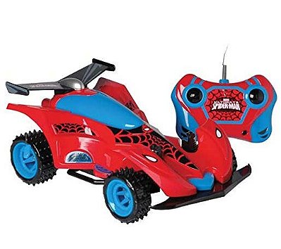 Carro Controle Spíder Machine 3 Funções Spider-Man Homem-Aranha 5812 - Candide