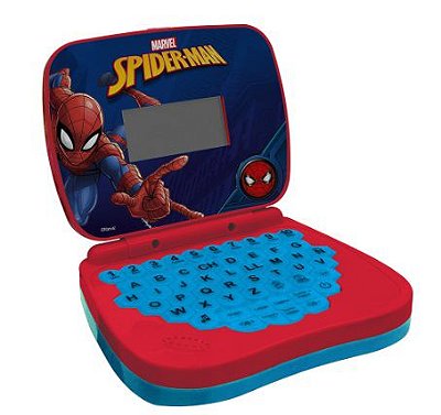 Laptop Bilingue Spider-Man Homem-Aranha Marvel 5833 - Candide