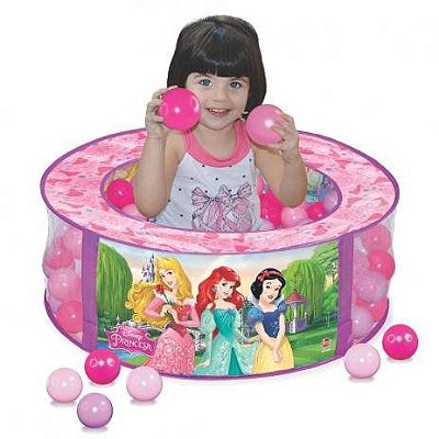 Piscina de Bolinhas Princesas Disney 100 Bolinhas 2090 - Lider Brinquedos