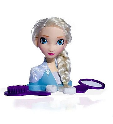 Busto de Boneca Styling Head Elsa Frozen 2 2040 - Baby Brink