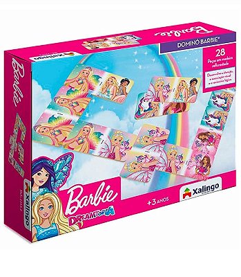 Dominó em Madeira Barbie 22532 - Xalingo