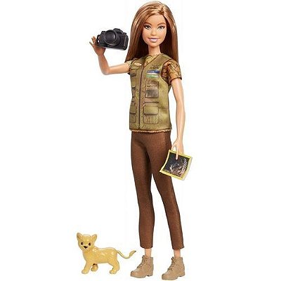 Barbie Nat Geo Fotógrafa GDM44 - Mattel