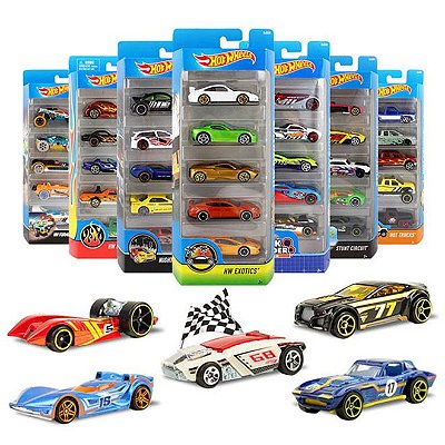 Kit com 12 Carrinhos Hot Wheels Básicos Modelos sortidos C4982 Mattel -  Star Brink Brinquedos