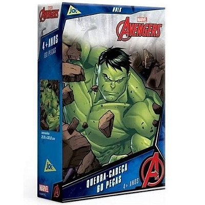 Quebra-Cabeça 60 Peças Hulk Os Vingadores 2685 - Toyster