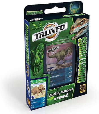Super Trunfo Dinossauros 1402 - Grow