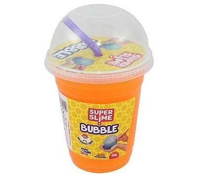 Super Slime Bubble 150g Sortidos - Polibrinq