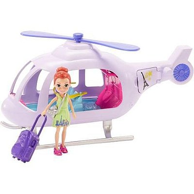 Boneca Polly Pocket Turista Estilosa GDM12 - Mattel - Happily Brinquedos