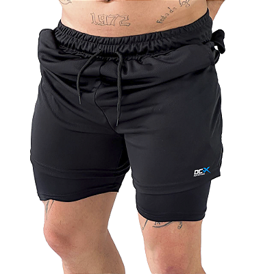 SHORT 2/1 MASCULINO - DCX NUTRITION
