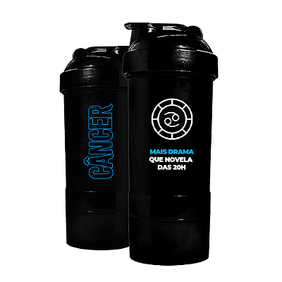 DCX Nutrition Coqueteleira Signo Câncer 3 Doses – Edição Zodíaco