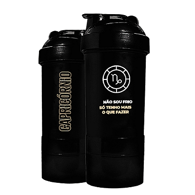 DCX Nutrition Coqueteleira Signo Capricórnio 3 Doses – Edição Zodíaco