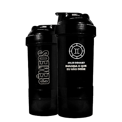 DCX Nutrition Coqueteleira Signo Gêmeos 3 Doses – Edição Zodíaco