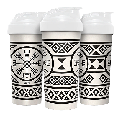 Coqueteleira DCX Nutrition Viking Branca – Edição Nórdica (600ml)