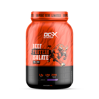Beef Protein Isolate DCX Nutrition 900g | Proteína Bovina Isolada Zero Lactose