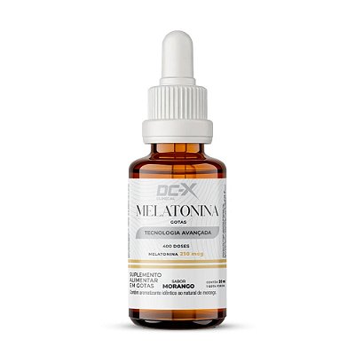 Melatonina Gotas 20ml Morango – DCX Clinical