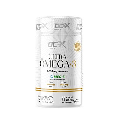 Ultra Ômega 3 60 Cápsulas – DCX Clinical